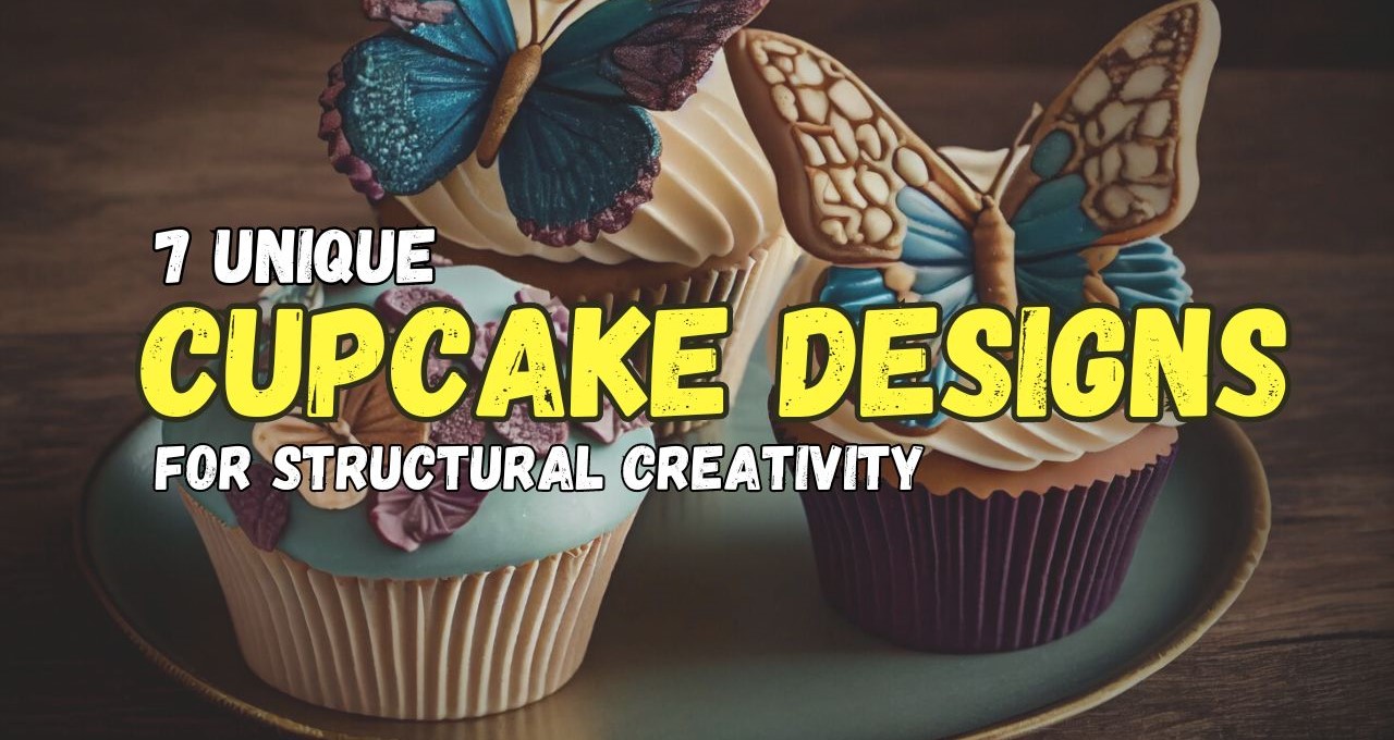 7 Unique Cupcake Designs for Structural Creativity